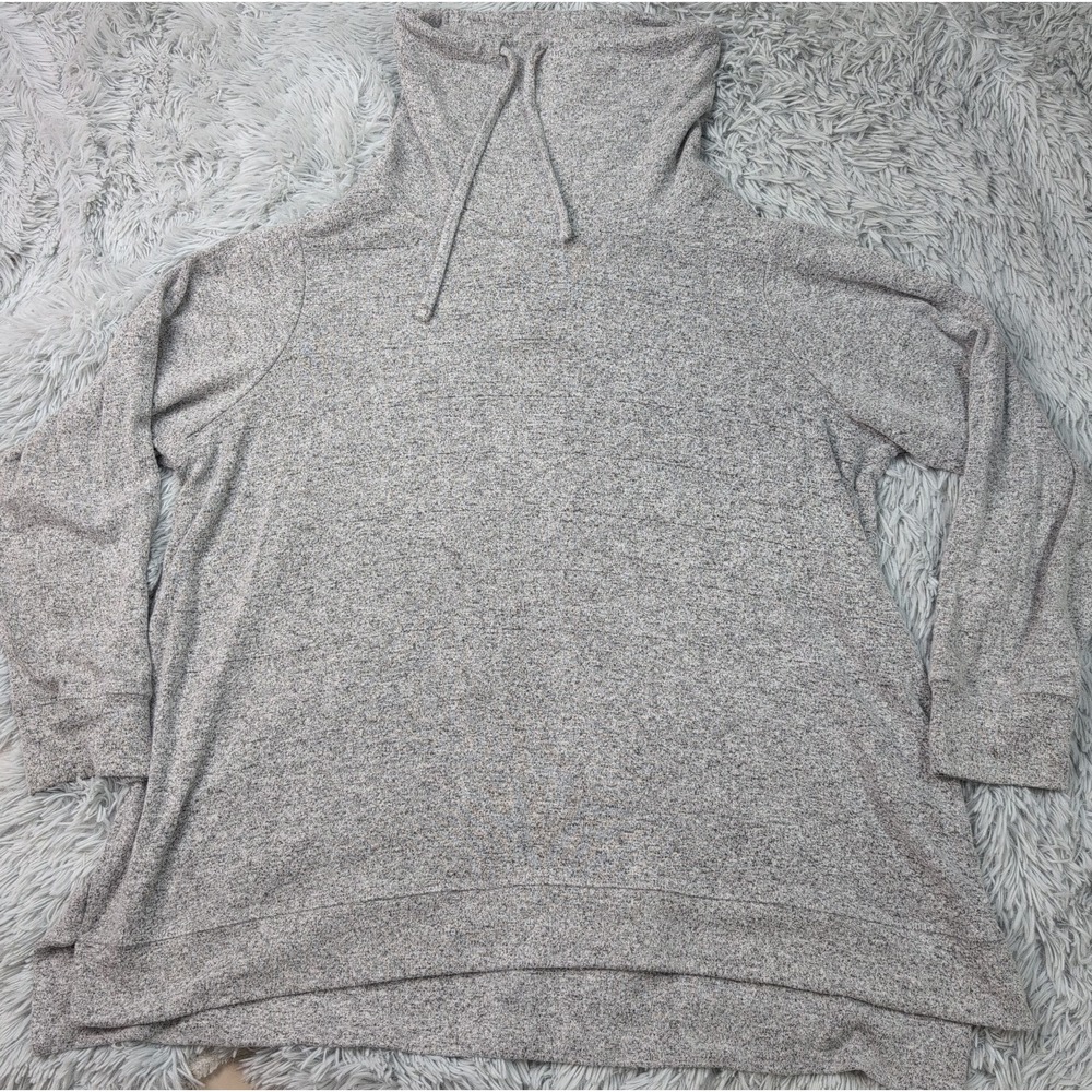 Colortree Sweatshirt Womens 2X Gray Hoodie Athletic Soft Activewear Comfort